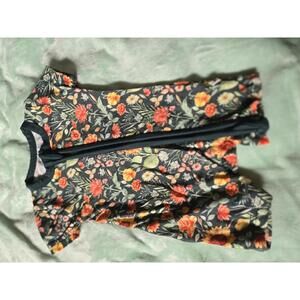 Little crowns and capes shorty zipper romper 0-3 months